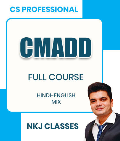 CS Professional CMADD Full Course By CS Nitesh Kumar Jaiswal