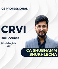 CS Professional Corporate Restructuring Valuation & Insolvency (CRVI) Full Course By CA Shubhamm Shukhlecha