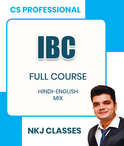 CS Professional IBC Full Course By CS Nitesh Kumar Jaiswal