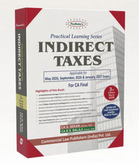 CA Final Padhuka Indirect Taxes (IDT) By CA G Sekar and R S Balaji