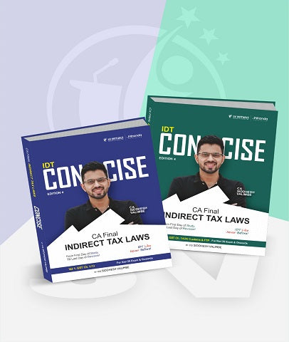 CA Final IDT Concise (Concept) Book By CA Siddhesh Valimbe