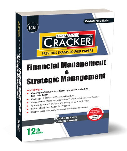 CA Inter FM SM Cracker By Rakesh Rathi and Vivek Panwar