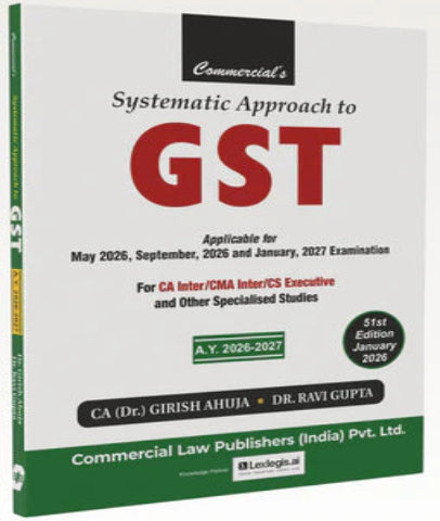 CA Inter Systematic Approach to GST By Girish Ahuja and Ravi Gupta