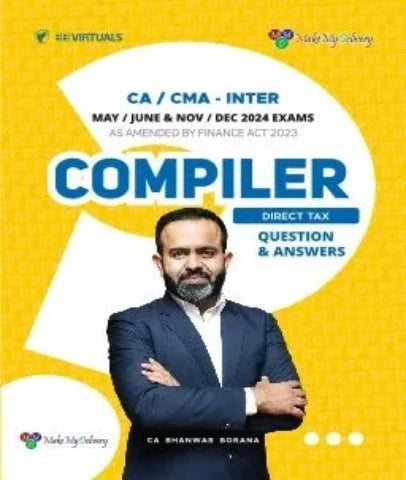 CA Inter Direct Tax Handwritten Compiler Book For May 24 By CA Bhanwar Borana - Zeroinfy