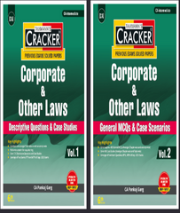 CA Inter Law Cracker (Vol 1-2) By CA Pankaj Garg