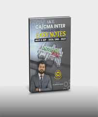 CA Inter Direct Tax (DT) Colored Easy Notes By CA Aarish Khan