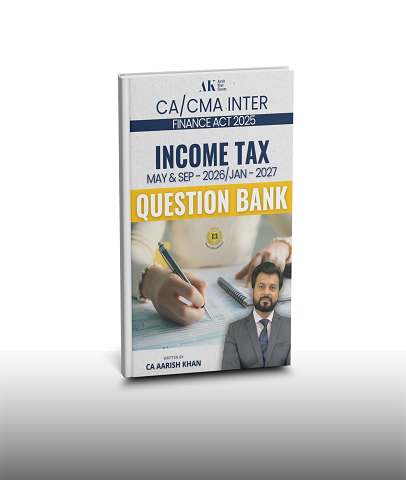 CA Inter Direct Tax (DT) Question Bank By CA Aarish Khan