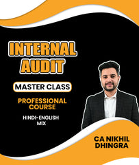 Internal Audit MasterClass MasterClass Professional Course By CA Nikhil Dhingra