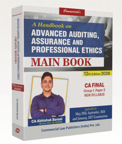 CA Final Audit Main Book By CA Abhishek Bansal