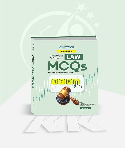 CA Inter Law MCQ Book By CA Karan Kumar
