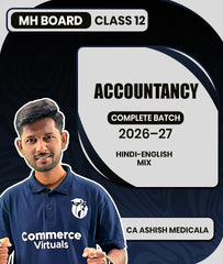 MH Board Class 12 Accountancy Complete Batch 2026–27 By CA Ashish Medicala