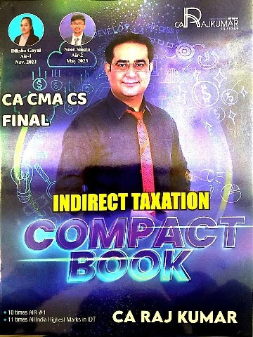 CA Final Indirect Taxation Compact Book on GST May 24 By CA RajKumar - Zeroinfy