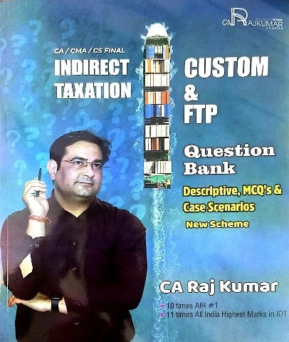 CA Final GST and Customs Question Bank Indirect Taxation (IDT) Nov 24 By CA RajKumar - Zeroinfy