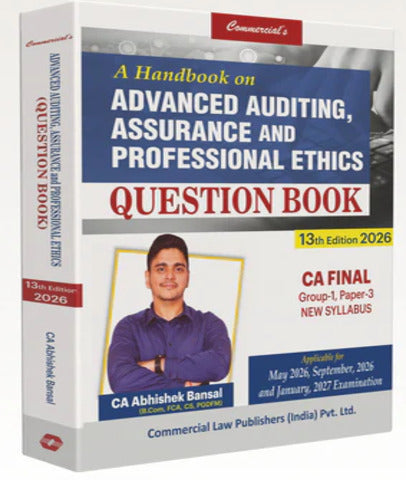 CA Final Audit Question Book By CA Abhishek Bansal