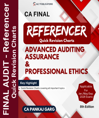 CA Final Audit Quick Revision Referencer Book By CA Pankaj Garg