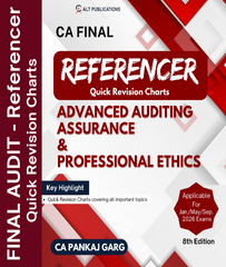 CA Final Audit Quick Revision Referencer Book By CA Pankaj Garg