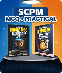 CA Final Strategic Cost and Performance Management (SCPM) Magic MCQ and Practical Book Combo By CA Sankalp Kanstiya - Zeroinfy