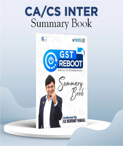 CA Inter GST ReBoot Summary Book By CA Yashvant Mangal - Zeroinfy