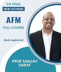CA Final New Scheme AFM Full Course Live Lectures By Prof Sanjay Saraf - Zeroinfy