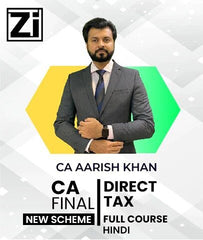 CA Final New Scheme Direct Tax Full Course In Hindi (For 2024) By CA Aarish Khan
