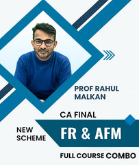 CA Final New Scheme FR and AFM Full Course Combo Video Lectures By Prof Rahul Malkan