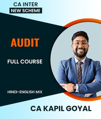CA Inter New Scheme Audit Full Course By CA Kapil Goyal