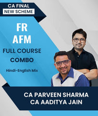 CA Final New Scheme FR and AFM Full Course Combo By CA Parveen Sharma and CA Aaditya Jain