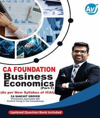 CA Foundation New Scheme Business Economics Book By CA Sanchit Grover - Zeroinfy