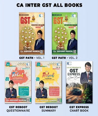 CA Inter GST Complete Book Set Combo By CA Yashvant Mangal - Zeroinfy