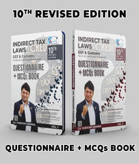 CA Final Indirect Tax Laws (IDT) Questionnaire And MCQs Book 9th Edition By CA Yashvant Mangal - Zeroinfy