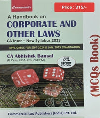 CA Inter Law MCQ Book By CA Abhishek Bansal