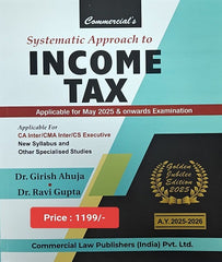 CA Inter Systematic Approach to Income Tax By Girish Ahuja and Ravi Gupta