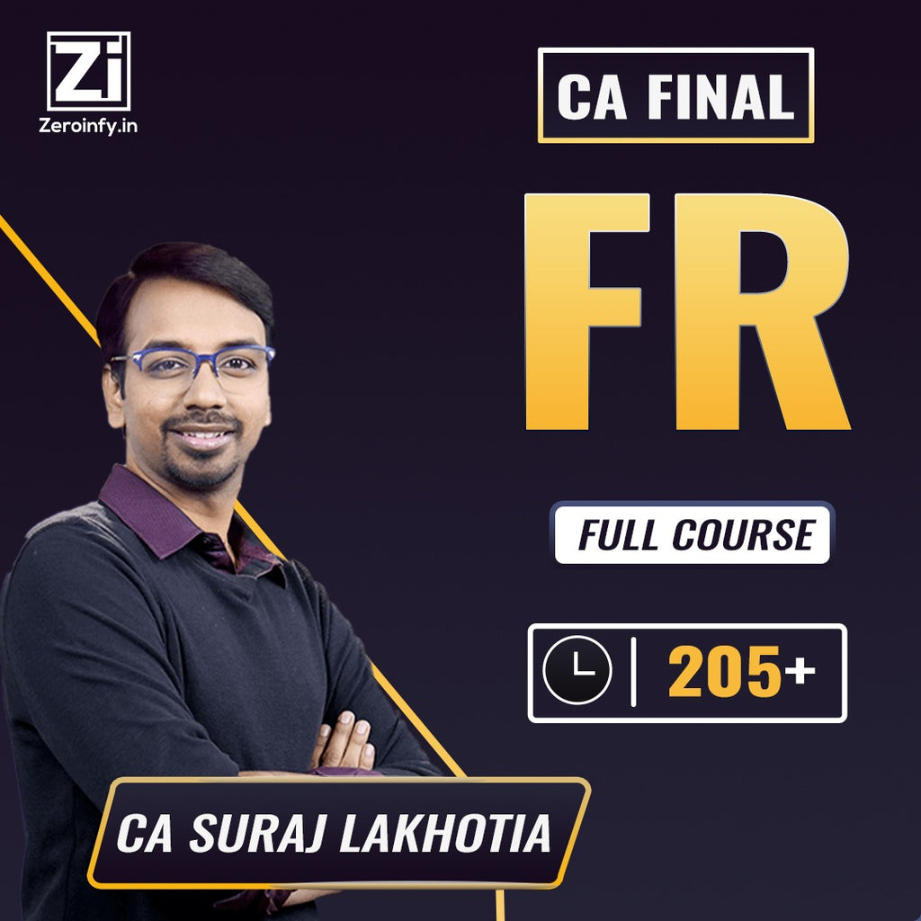 CA Final  Financial Reporting (FR) Full Course In English By CA Suraj Lakhotia