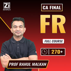 CA Final  Financial Reporting (FR) Full Course By Prof Rahul Malkan