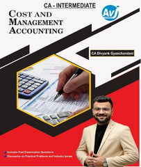 CA Inter Cost and Management Accounting Book By CA Divyank Gyanchandani - Zeroinfy