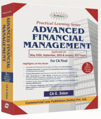 CA Final AFM Practical Learning Series By CA G Sekar