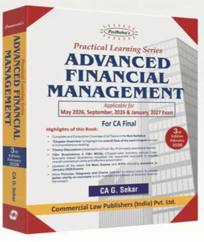CA Final AFM Practical Learning Series By CA G Sekar