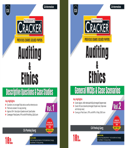 CA Inter Audit Cracker (Vol 1-2) By CA Pankaj Garg