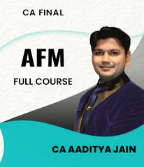 CA Final AFM Regular Video Lectures by CA Aaditya Jain for Nov 2026 and Onward Exams