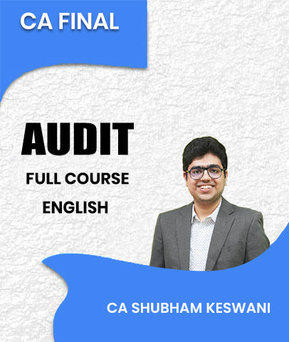 CA Final Audit Classes By CA Shubham Keswani For Nov 2026
