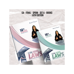 CA Final Law 14th Edition Set A Self Paced Modules Books By CA Arpita Tulsyan