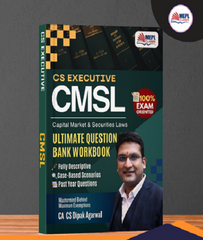 CS Executive CMSL Workbook By MEPL Classes - CA Dipak Agarwal