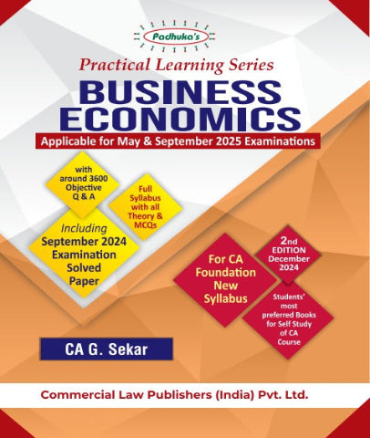 CA Foundation Economics Practical Learning Series By CA G Sekar - Zeroinfy