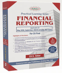 CA Final Financial Reporting (FR) Padhuka By CA G Sekar