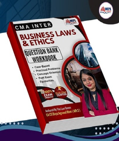 CMA Inter Law Workbook By MEPL Classes - CA Divya Agarwal