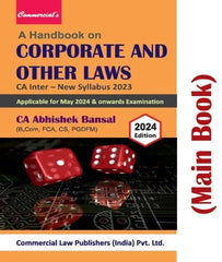 CA Inter New Scheme Law Main Book By CA Abhishek Bansal - Zeroinfy