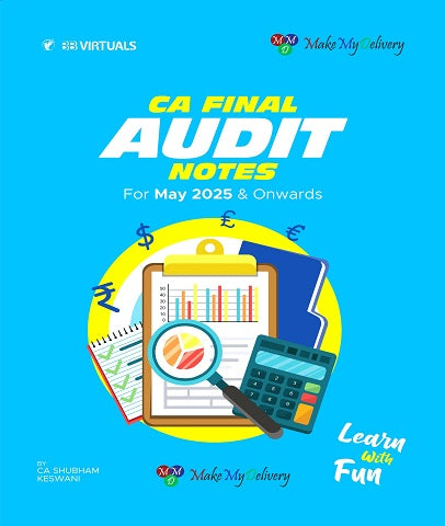 CA Final Audit Notes For Nov 24 and Onwards By CA Shubham Keswani - Zeroinfy