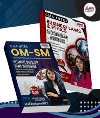 CMA Inter Law and OM SM Workbook Combo By MEPL Classes - CA Divya Agarwal