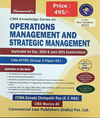 CMA Inter OM SM Knowledge Series By G C Rao - Zeroinfy