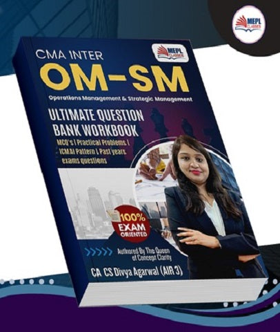 CMA Inter OM SM Workbook By MEPL Classes - CA Divya Agarwal